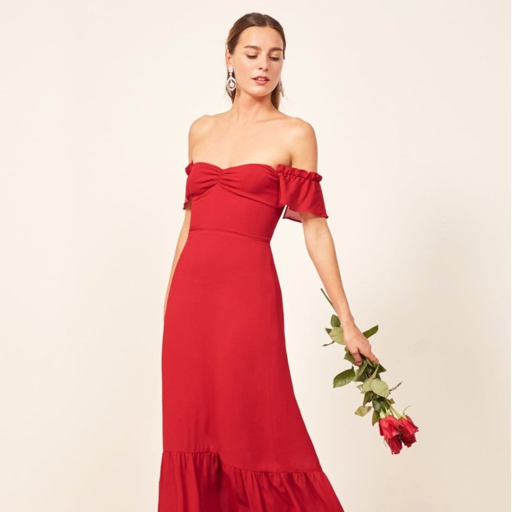 Reformation Butterfly Dress Size 2 (NWT)